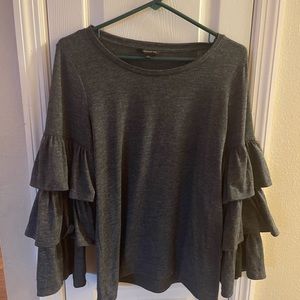 Banana republic blouse medium grey